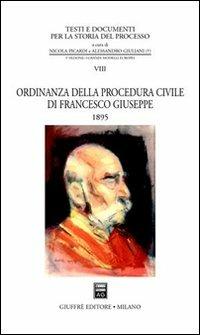 Ordinanza della procedura civile di Francesco Giuseppe (1895) - copertina