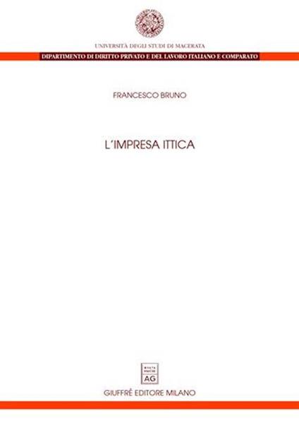 L' impresa ittica - Francesco Bruno - copertina