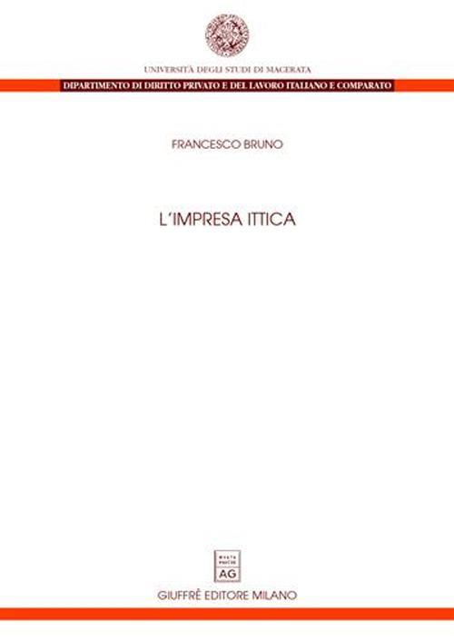 L' impresa ittica - Francesco Bruno - copertina