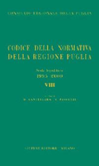 Codice della normativa della Regione Puglia - copertina