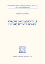 Valori fondamentali e conflitto di doveri