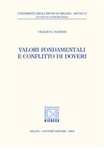 Valori fondamentali e conflitto di doveri