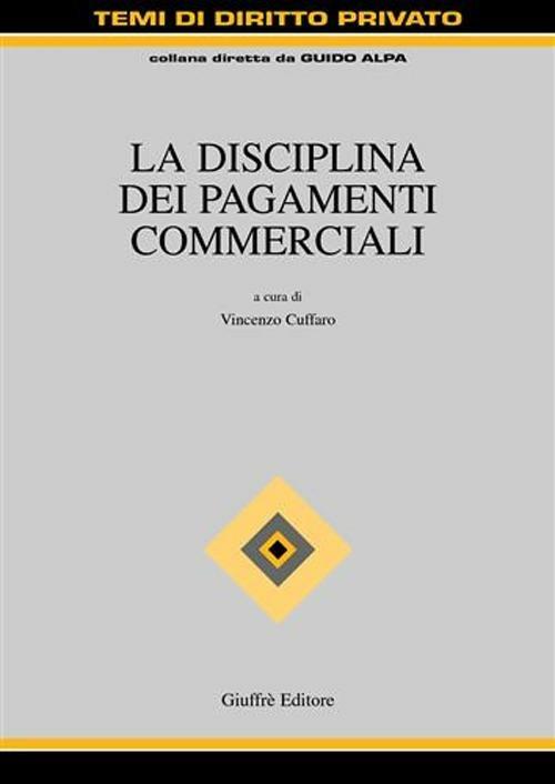 La disciplina dei pagamenti commerciali - copertina
