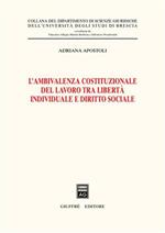 L' ambivalenza costituzionale del lavoro tra libertà individuale e diritto sociale
