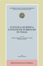 Cultura giuridica e politiche pubbliche in Italia