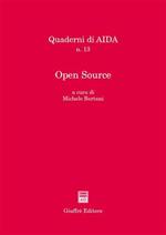 Open Source. Atti del Convegno (Foggia, 2-3 luglio 2004)