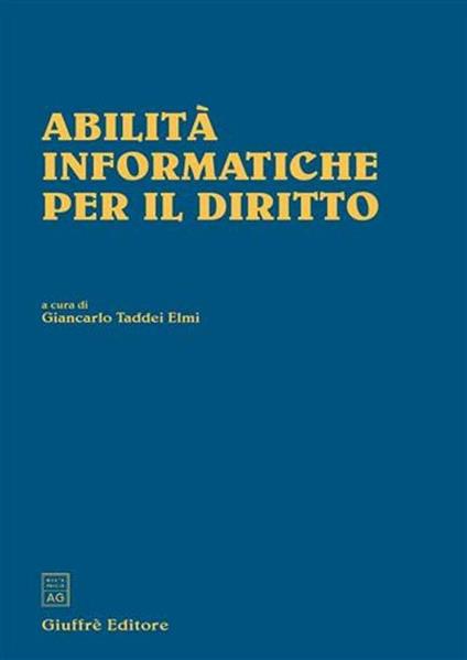 Abilità informatiche per il diritto - copertina