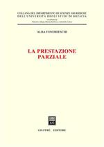 La prestazione parziale