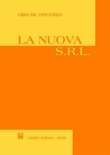 La nuova Srl - Ciro De Vincenzo - copertina