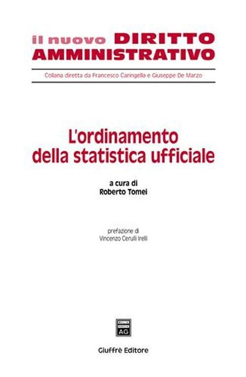 L' ordinamento della statistica ufficiale - copertina