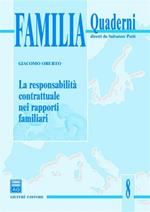 La responsabilità contrattuale nei rapporti familiari