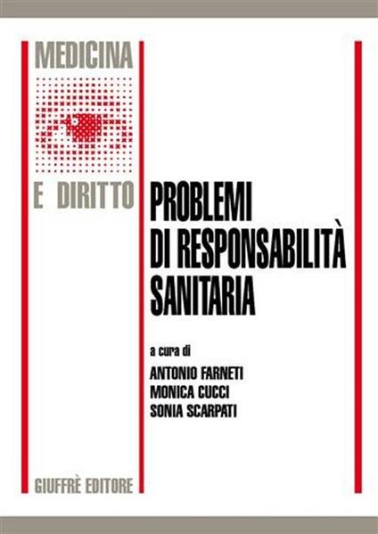 Problemi di responsabilità sanitaria - copertina