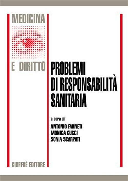 Problemi di responsabilità sanitaria - copertina