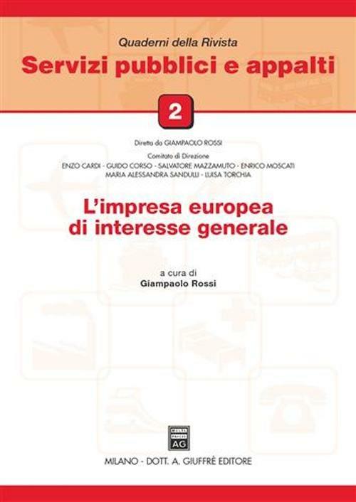 L' impresa europea di interesse generale - copertina