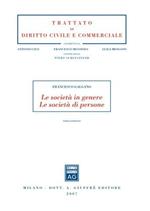 Le società in genere. Le società di persone