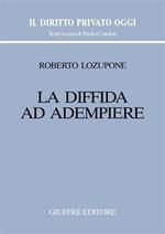 La diffida ad adempiere