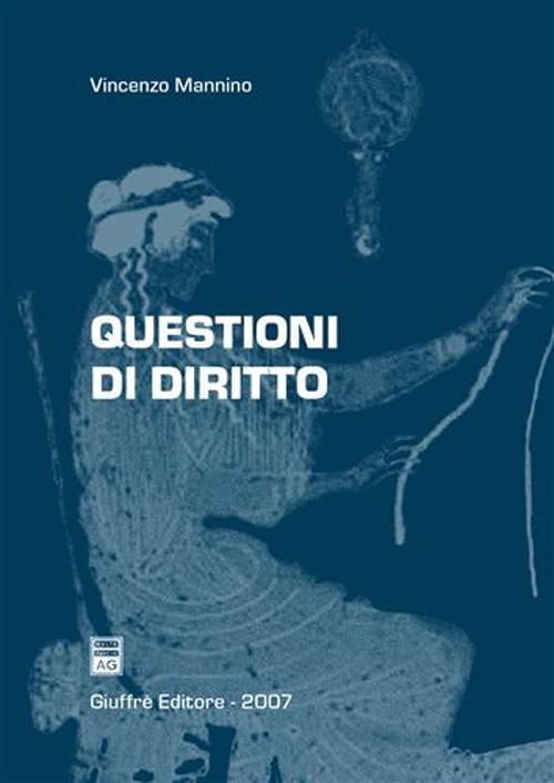 Questioni di diritto - Vincenzo Mannino - copertina