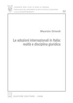 Le adozioni internazionali in Italia: realtà e disciplina giuridica