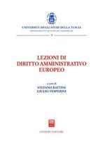 Lezioni di diritto amministrativo europeo