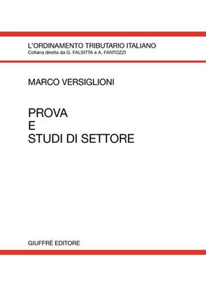 Prova e studi di settore - Marco Versiglioni - copertina