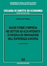 Nuove forme d'impresa nei settori ad alta intensità di ricerca ed innovazione nell'esperienza europea. Il caso Galileo