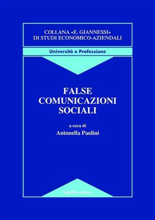 False comunicazioni sociali - copertina