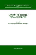 Lezioni di diritto penale europeo