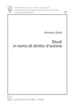 Studi in tema di diritto d'autore