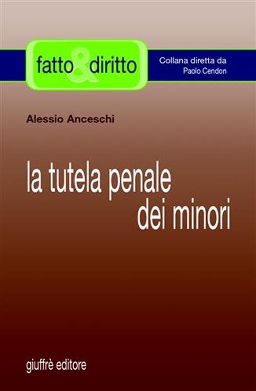 La tutela penale dei minori - Alessio Anceschi - copertina