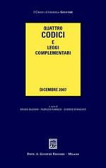 Quattro codici e leggi complementari