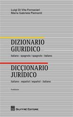 Dizionario giuridico italiano-spagnolo, spagnolo-italiano