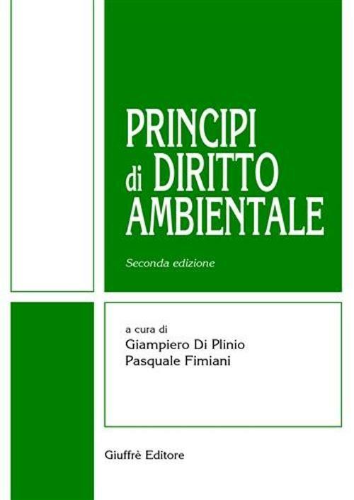 Principi di diritto ambientale - copertina