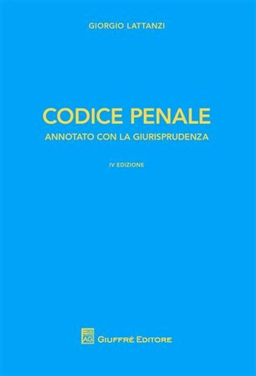 Codice penale - copertina