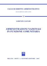 Amministrazioni nazionali in funzione comunitaria