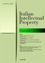 Italian intellectual property (2007)