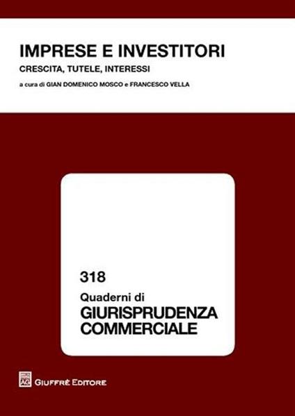 Imprese e investitori. Crescita, tutele, interessi - copertina