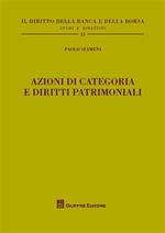 Azioni di categoria e diritti patrimoniali