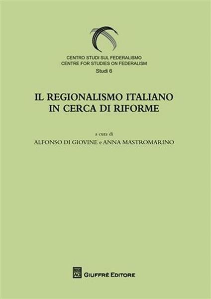 Il regionalismo italiano in cerca di riforme - copertina