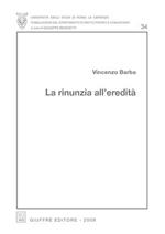 La rinunzia all'eredità