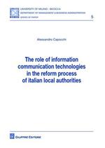 The role of information comunication technologies in the reform process of italian local authorities