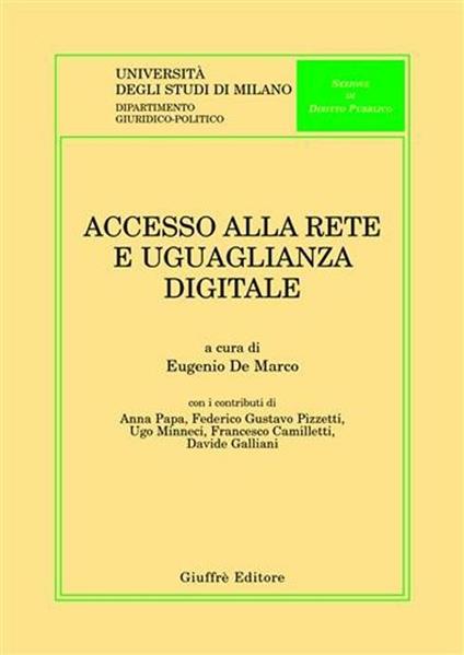 Accesso alla rete e uguaglianza digitale - copertina