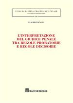 L' interpretazione del giudice penale tra regole probatorie e regole decisorie