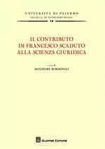 Il contributo di Francesco Scaduto alla scienza giuridica