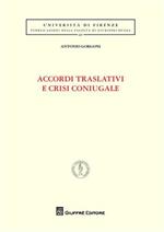 Accordi traslativi e crisi coniugale