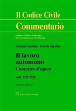 Il lavoro autonomo. Contratto d'opera. Artt. 2222-2228