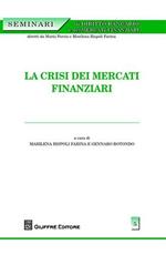 La crisi dei mercati finanziari