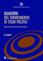 Quaderni del dipartimento di studi politici (2009). Vol. 4