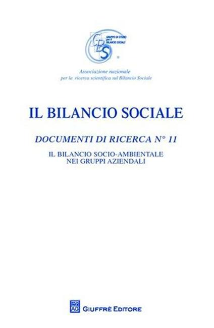 Il bilancio sociale - copertina