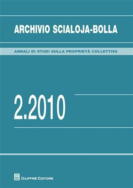 Archivio Scialoja-Bolla - copertina