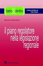 Il piano regolatore nella legislazione regionale